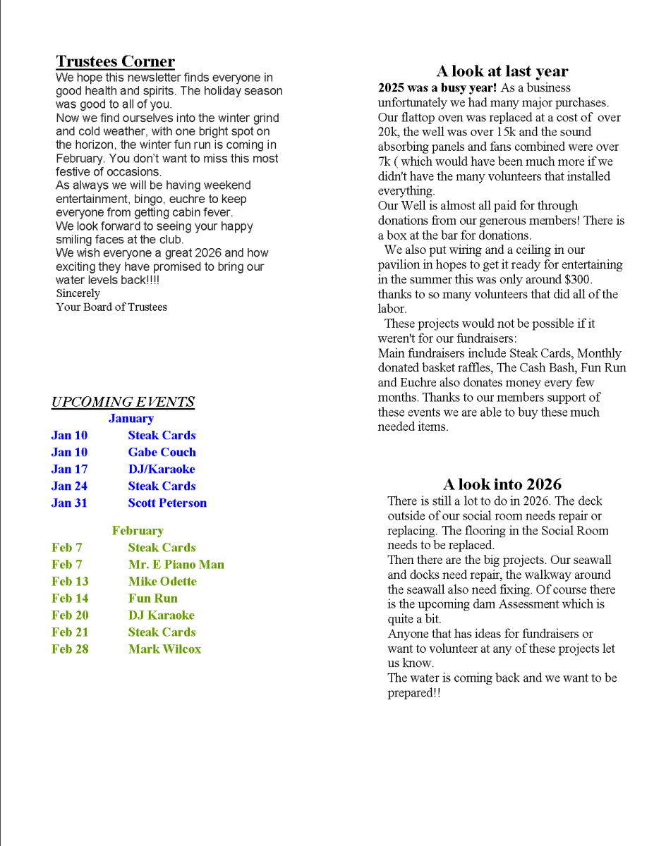 NEWSLETTER 2026 jan feb 2