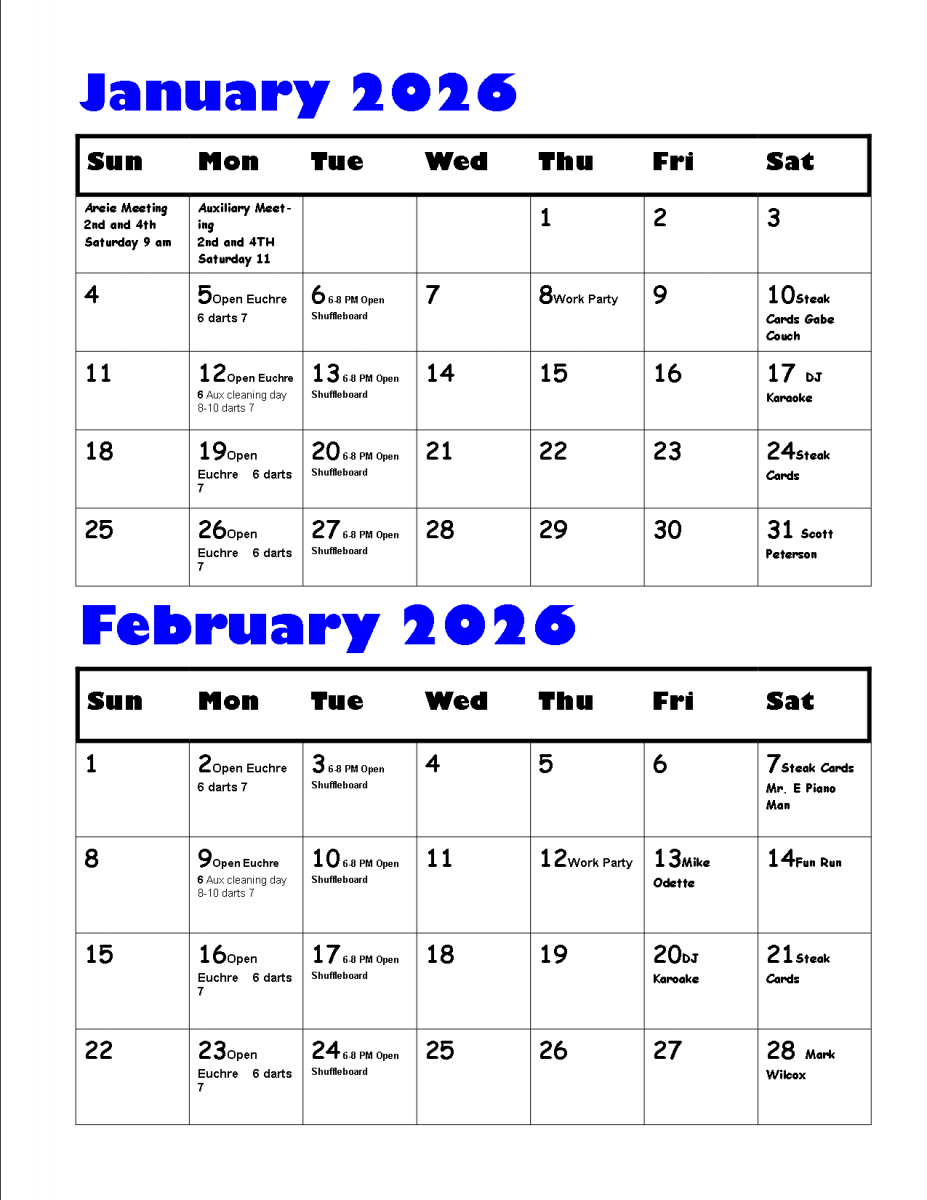 NEWSLETTER 2026 jan febcal